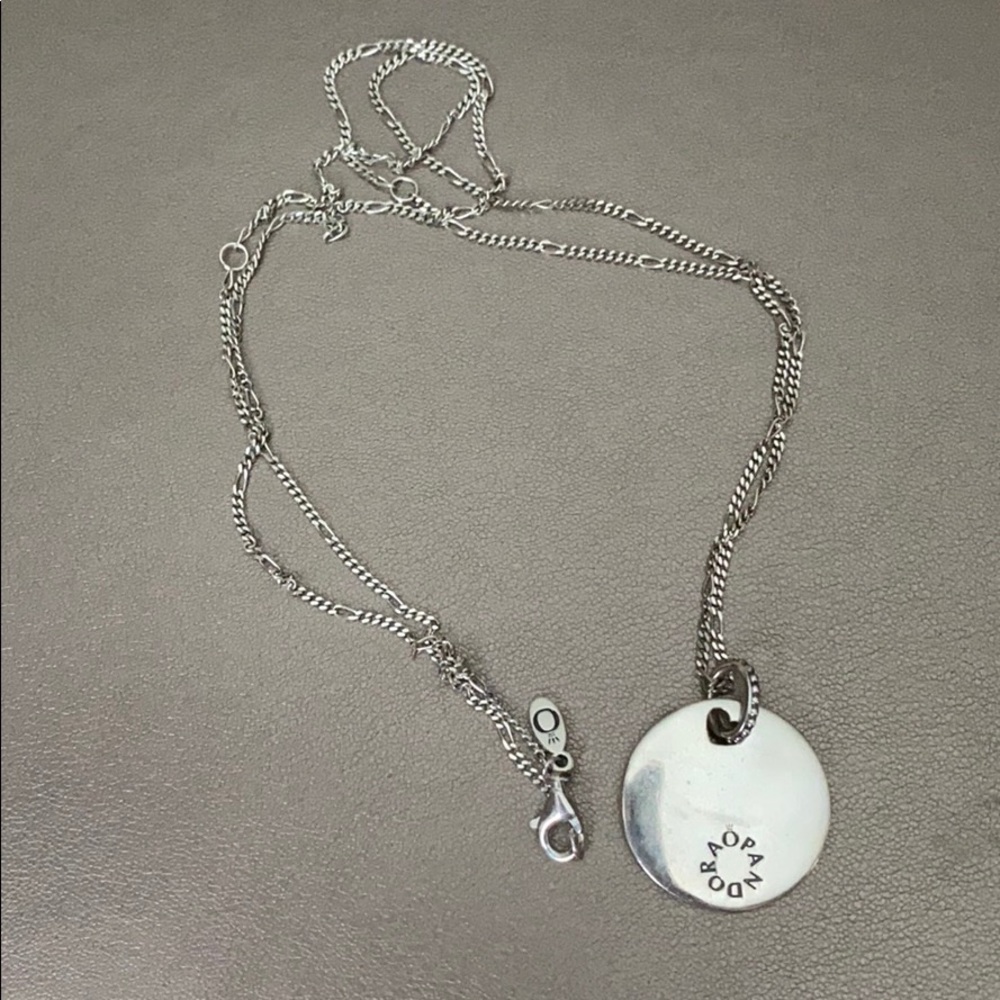 Pandora Love Disc Necklace